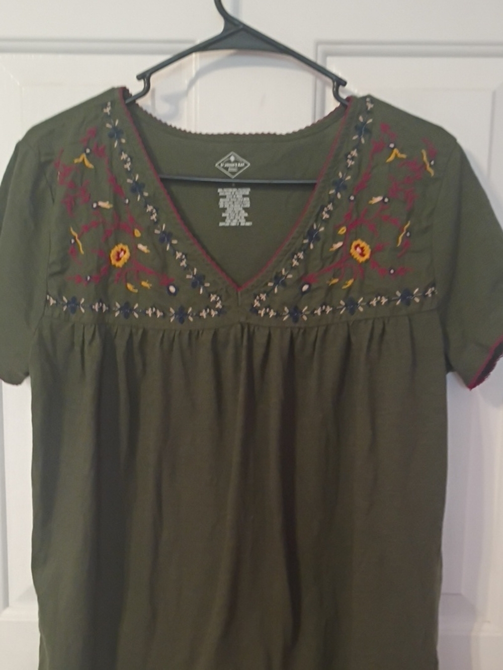St John's Bay Peasant Top